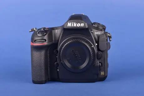 Nikon Z mirrorless camera body fitted with a Nikkor lens